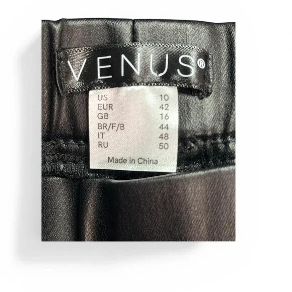 Venus Faux Leather Sequin Wing Women's size 10 - Picture 4 of 5